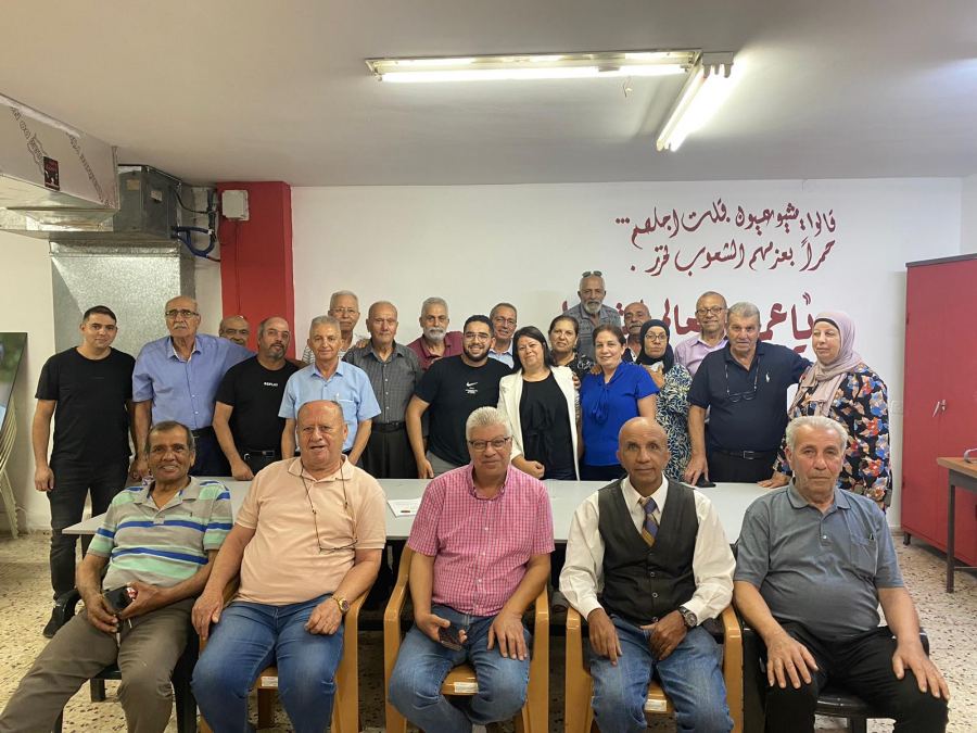 جبهة الطيبة تنتخب قائمها لانتخابات بلدية الطيبة ، وتنطلق بمعركتها الانتخابية.